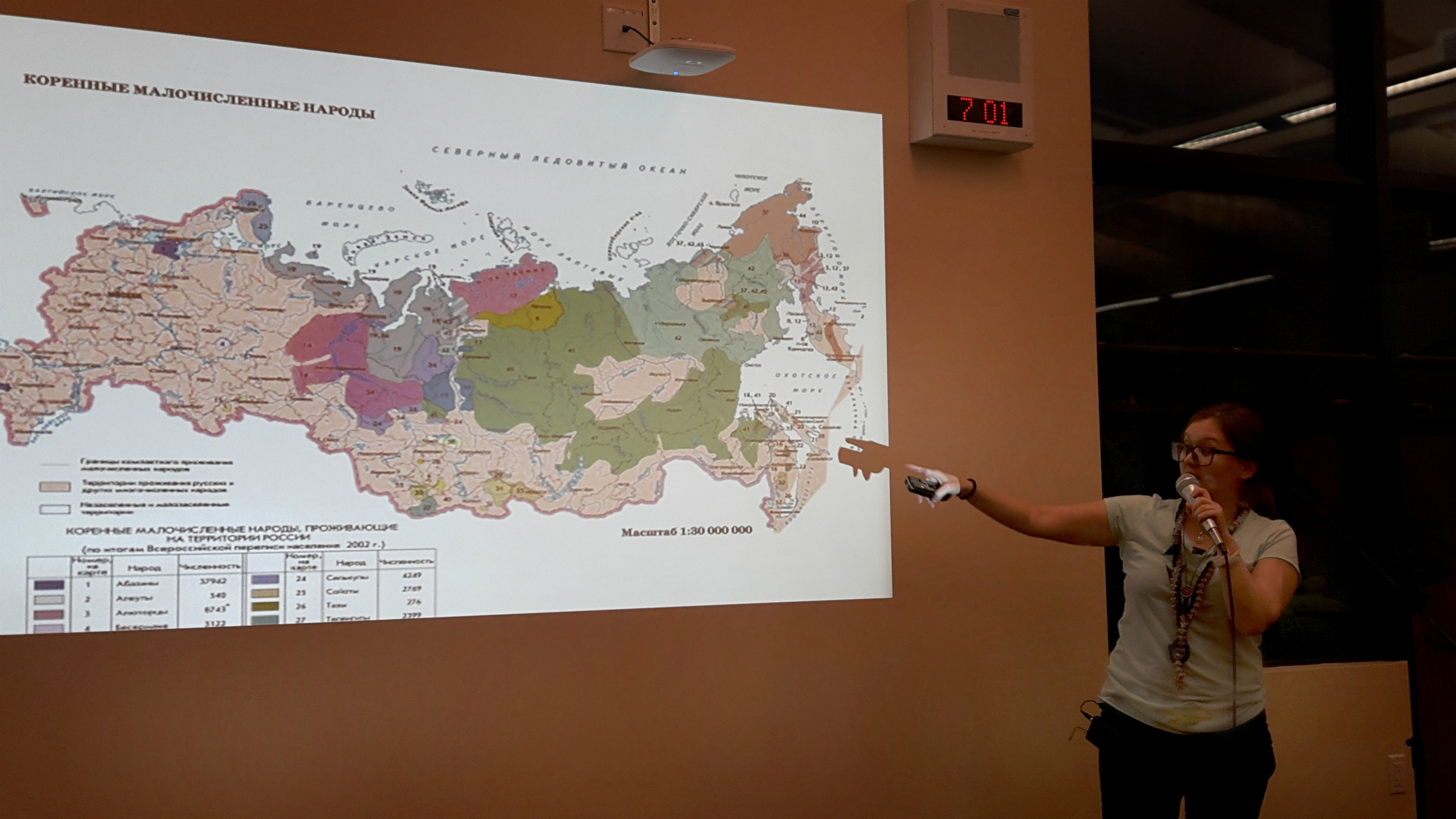 Russia sharing where Indigenous Peoples form Russia live